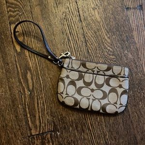 Coach Wristlet